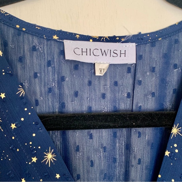 EUC Chicwish Glory of Love Star Print Maxi Dress - Picture 6 of 9